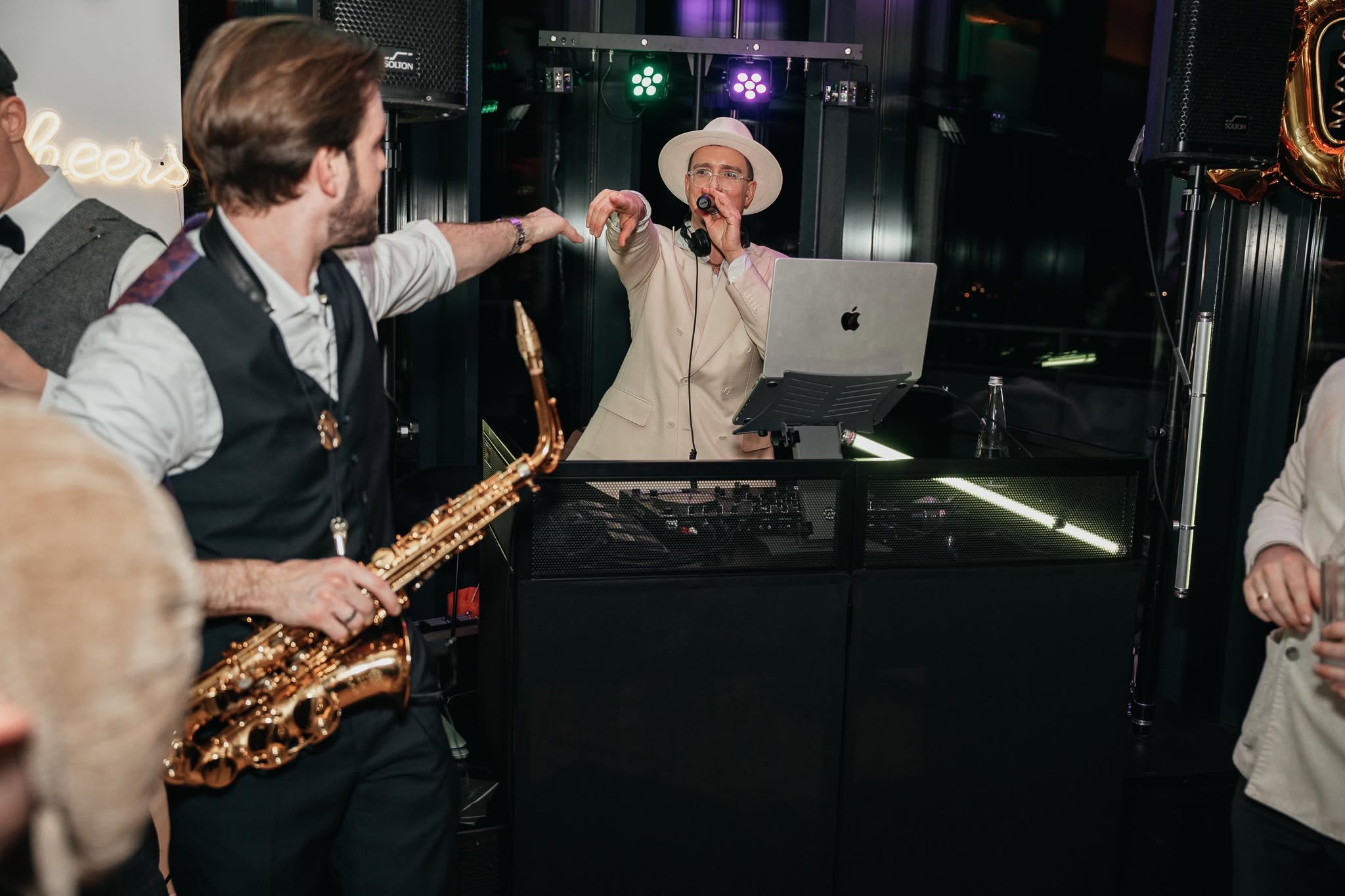 Live-Musik bei einem Event